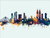 Mumbai India Skyline Cityscape Poster Art Print