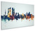 Madrid Spain Skyline Cityscape Box Canvas