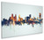 Buffalo New York Skyline Cityscape Box Canvas