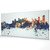 Calgary Canada Skyline Cityscape PANORAMIC Box Canvas