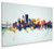 Portland Oregon Skyline Cityscape Box Canvas