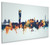 Malmo Sweden Skyline Cityscape Box Canvas