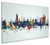 Copenhagen Denmark Skyline Cityscape Box Canvas