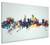 Providence Rhode Island Skyline Cityscape Box Canvas