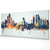 Abu Dhabi United Arab Emirates Skyline Cityscape PANORAMIC Box Canvas