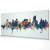 Tulsa Oklahoma Skyline Cityscape PANORAMIC Box Canvas