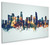 Los Angeles California Skyline Cityscape Box Canvas