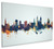 St Gallen Switzerland Skyline Cityscape Box Canvas