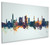 Bradford England Skyline Cityscape Box Canvas