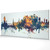 Stirling Scotland Skyline Cityscape PANORAMIC Box Canvas