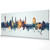Zaragoza Spain Skyline Cityscape PANORAMIC Box Canvas