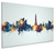 Reykjavík Iceland Skyline Cityscape Box Canvas