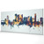 Fort Lauderdale Florida Skyline Cityscape PANORAMIC Box Canvas