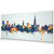 Norwich England Skyline Cityscape PANORAMIC Box Canvas