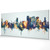 Birmingham Alabama Skyline Cityscape PANORAMIC Box Canvas