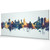 Boulder Colorado Skyline Cityscape PANORAMIC Box Canvas
