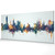 Wroclaw Poland Skyline Cityscape PANORAMIC Box Canvas