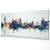 Bengaluru India Skyline Cityscape PANORAMIC Box Canvas