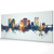 Norfolk Virginia Skyline Cityscape PANORAMIC Box Canvas