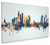 Colombo Sri Lanka Skyline Cityscape Box Canvas