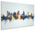 Lagos Nigeria Skyline Cityscape Box Canvas