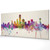 Dallas Texas Skyline Cityscape PANORAMIC Box Canvas