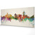 Cincinnati Ohio Skyline Cityscape PANORAMIC Box Canvas
