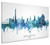 Northampton England Skyline Cityscape Box Canvas