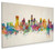 Houston Texas Skyline Cityscape Box Canvas