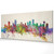 Vancouver Canada Skyline Cityscape PANORAMIC Box Canvas