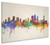Brisbane Australia Skyline Cityscape Box Canvas