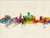 Providence Rhode Island Skyline Cityscape Poster Art Print