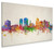 Christchurch New Zealand Skyline Cityscape Box Canvas Christchurch New Zealand Skyline Cityscape Box Canvas