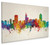 Raleigh North Carolina Skyline Cityscape Box Canvas Raleigh North Carolina Skyline Cityscape Box Canvas
