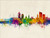 Cardiff Wales Skyline Cityscape Poster Art Print