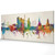 Gothenburg Sweden Skyline Cityscape PANORAMIC Box Canvas