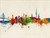 Hamburg Germany Skyline Cityscape Poster Art Print
