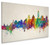 Santorini Greece Skyline Cityscape Box Canvas Santorini Greece Skyline Cityscape Box Canvas