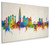 Seoul South Korea Skyline Cityscape Box Canvas Seoul South Korea Skyline Cityscape Box Canvas