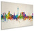 Düsseldorf Germany Skyline Cityscape Box Canvas Düsseldorf Germany Skyline Cityscape Box Canvas
