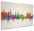 Schaffhausen Switzerland Skyline Cityscape Box Canvas Schaffhausen Switzerland Skyline Cityscape Box Canvas