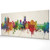 Stoke-on-Trent England Skyline Cityscape PANORAMIC Box Canvas