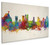 Rio de Janeiro Brazil Skyline Cityscape Box Canvas