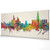 Ho Chi Minh City Vietnam Skyline Cityscape PANORAMIC Box Canvas