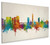 Cairo Egypt Skyline Cityscape Box Canvas