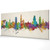 Antwerp Belgium Skyline Cityscape PANORAMIC Box Canvas