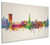 San Sebastián Spain Skyline Cityscape Box Canvas