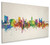 Porto Portugal Skyline Cityscape Box Canvas