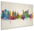 Oakland California Skyline Cityscape Box Canvas