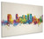 West Palm Beach Florida Skyline Cityscape Box Canvas